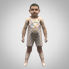 Baby dungaree Free 3d clothing