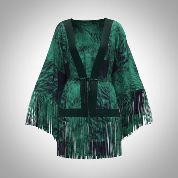 3d clothing Womens kimono Digital Fashion CLO 3D & Marvelous Designer Compatible