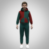 This high-qualitybaby boys hoodie 3d clothing is ideal for use in digital fashion showcases, animations, gaming, virtual fitting rooms, or fashion prototyping. The model is optimized with a low polycount, making it suitable for real-time applications. Key Features: Low polycount 3d Clothing – Optimized for fast rendering and game engines Realistic wash-effect textures – Includes exotic surface details. Normal maps – For enhanced depth and realism 2D CAD Pattern included – Perfect for actual garment production. Printable sewing pattern – Based on production standards. If anything missing just direct text me, I will be there for help. File formates : Zprj, Obj, FBX, MTL, LXO, DXF, PDF and also all in one file. Made with Clo Standalone.