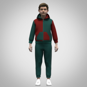 This high-qualitybaby boys hoodie 3d clothing is ideal for use in digital fashion showcases, animations, gaming, virtual fitting rooms, or fashion prototyping. The model is optimized with a low polycount, making it suitable for real-time applications. Key Features: Low polycount 3d Clothing – Optimized for fast rendering and game engines Realistic wash-effect textures – Includes exotic surface details. Normal maps – For enhanced depth and realism 2D CAD Pattern included – Perfect for actual garment production. Printable sewing pattern – Based on production standards. If anything missing just direct text me, I will be there for help. File formates : Zprj, Obj, FBX, MTL, LXO, DXF, PDF and also all in one file. Made with Clo Standalone.