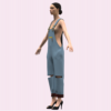 womens overall 3d clothing is ideal for use in digital fashion showcases, animations, gaming, virtual fitting rooms, or fashion prototyping. The model is optimized with a low polycount, making it suitable for real-time applications.