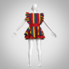 Girls dress 3d clothing
