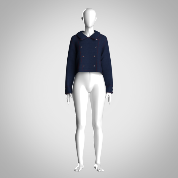womens denim jacket 3d clothing Womens denim jacket 3d clothing. This high-quality womens denim jacket 3d clothing is ideal for use in digital fashion showcases, animations, gaming, virtual fitting rooms, or fashion prototyping. The model is optimized with a low polycount, making it suitable for real-time applications. Key Features: Low polycount 3d Clothing – Optimized for fast rendering and game engines Realistic wash-effect textures – Includes exotic surface details. Normal maps – For enhanced depth and realism 2D CAD Pattern included – Perfect for actual garment production. Printable sewing pattern – Based on production standards. If anything missing just direct text me, I will be there for help. File formates : Zprj, Obj, FBX, MTL, LXO, DXF, PDF and also all in one file. Made with Clo Standalone.